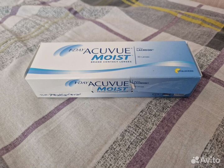 Линзы контактные однодневные acuvue