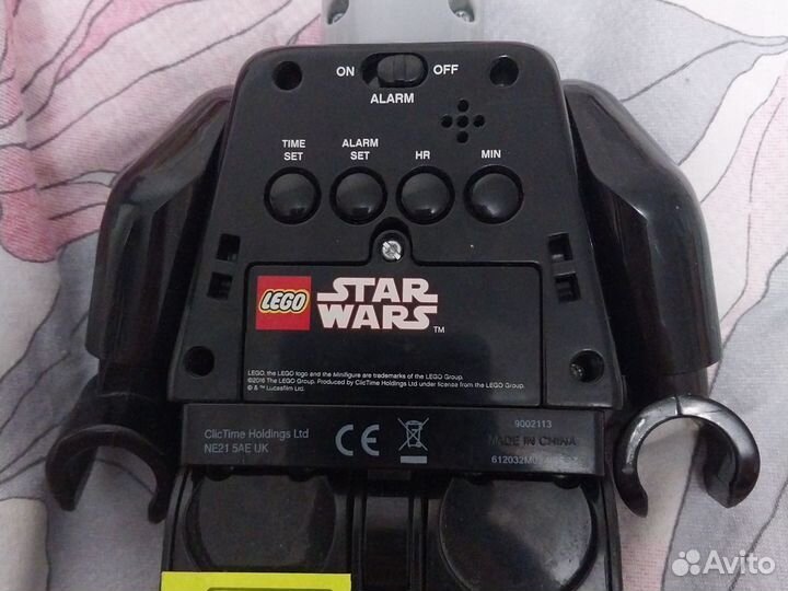 Lego часы будильник