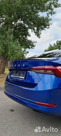 Лип спойлер Skoda Octavia A8