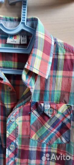 Рубашка для мальчика 122