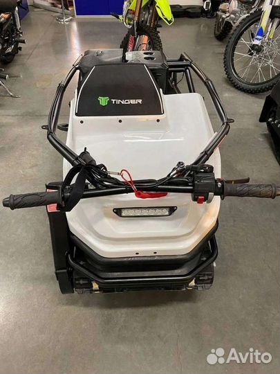 Мотобуксировщик Tinger Dog 15 л.с белый