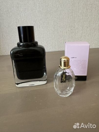 Пустой флакон от духов