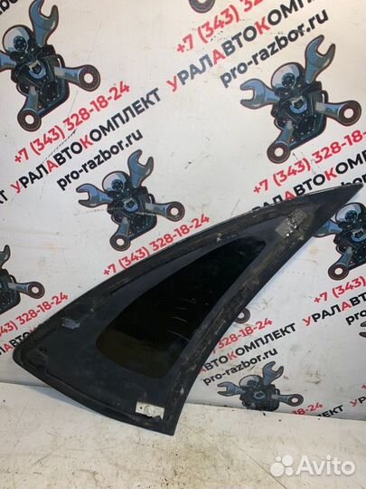Стекло кузовное глухое заднее левое Лада Гранта