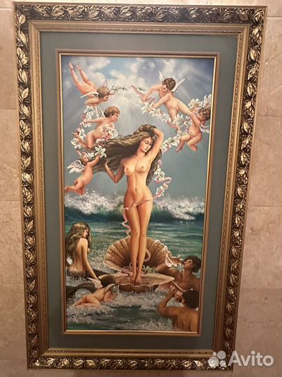 Картина маслом на холсте большая