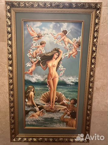 Картина маслом на холсте большая