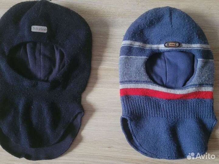 Шапка шлем для мальчика 50 52