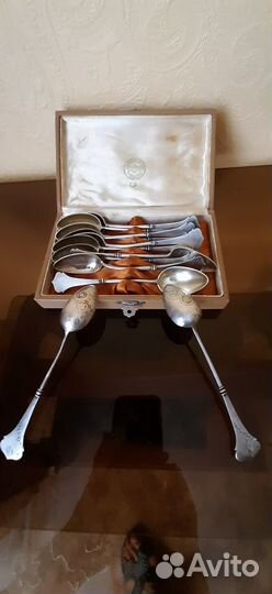 Серебряные ложки 84 пробы