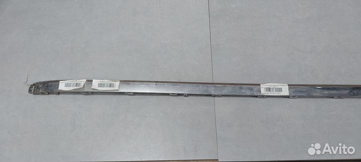 Хром заднего бампера VW Touareg 2 (2014-2018)