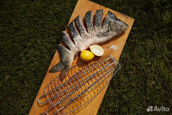 Решетка-гриль рыбная в тандыр