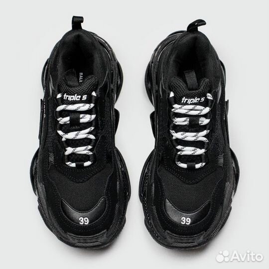 Кроссовки Balenciaga Triple S Black