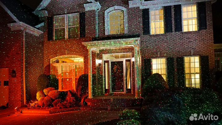 Лазерный звездный проектор star shower laser light