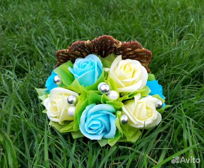 Мыльные розы букеты