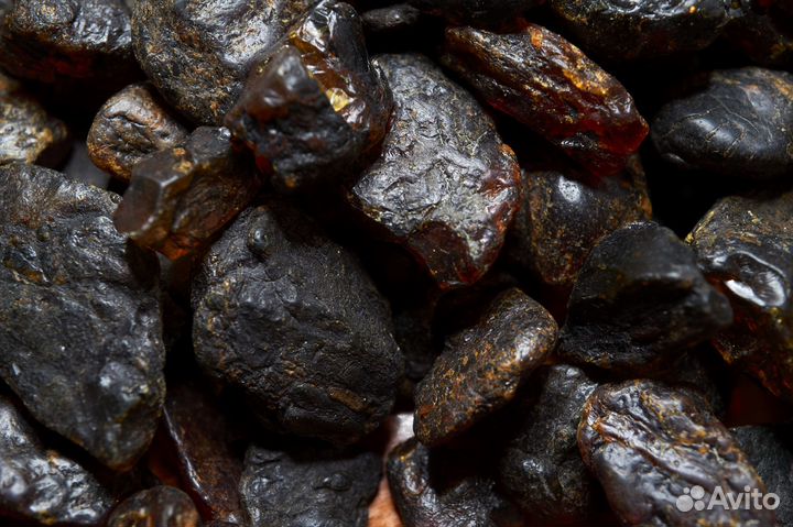 Натуральный янтарь с о. Сахалин