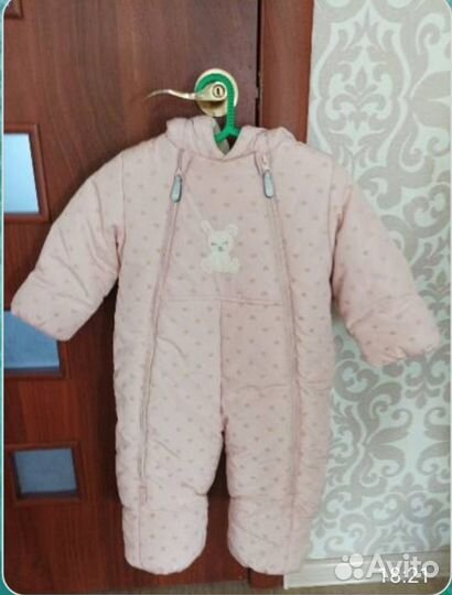 Зимний комбинезон для девочки