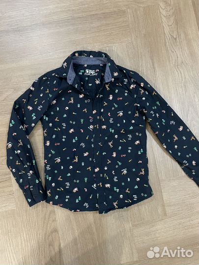 Рубашки на мальчика 128