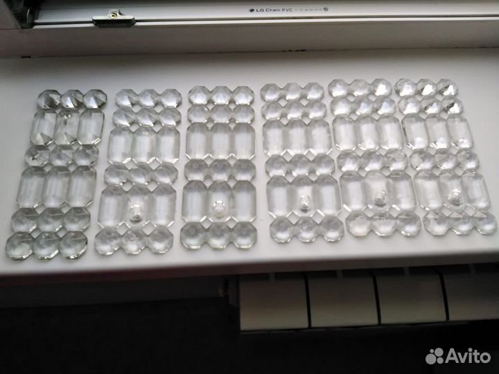 Подвески для люстры хрустальные СССР