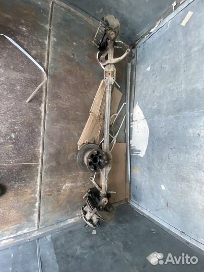 Балка в сборе на газель