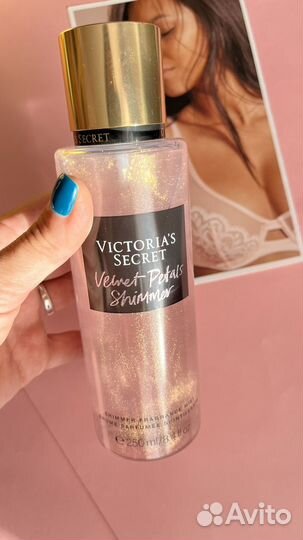 Victoria secret мист для тела с блеском