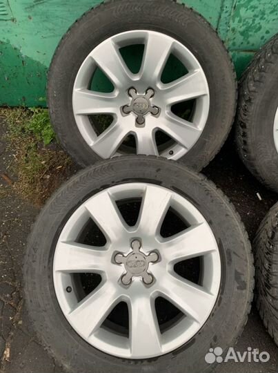 Зимние колеса Audi A8 D4 Nokian 235 55 r18