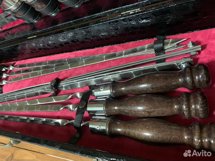 Шашлычный набор шампуров