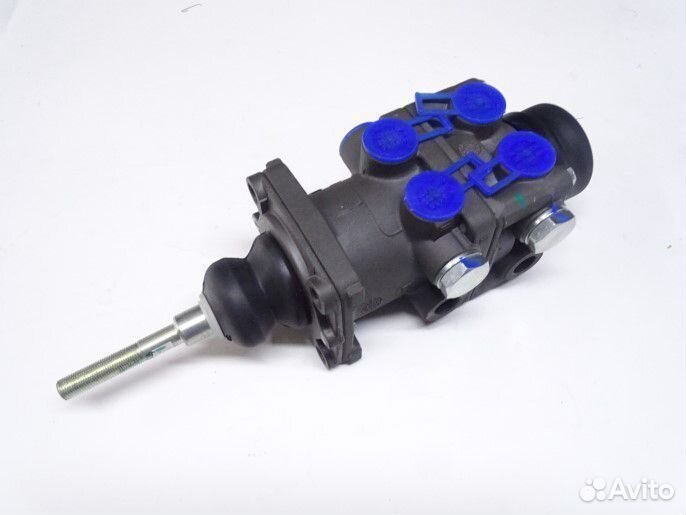 Главный тормозной кран с рычагом газон next 2-х