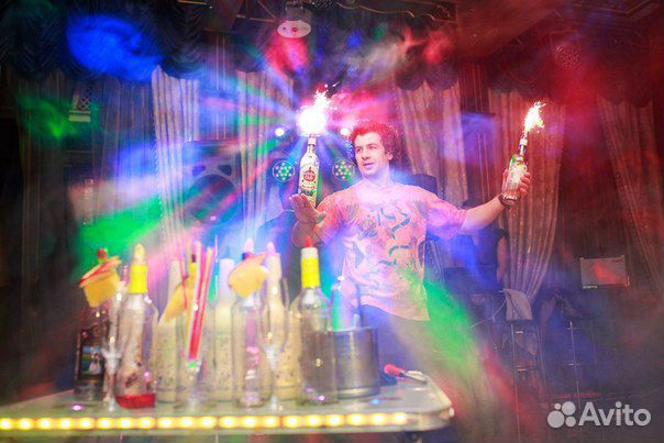 Бармен Шоу. Выездной Бар. Пирамида Шампанского