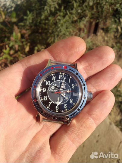 Часы восток амфибия СССР