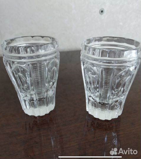 Хрустальные рюмки СССР