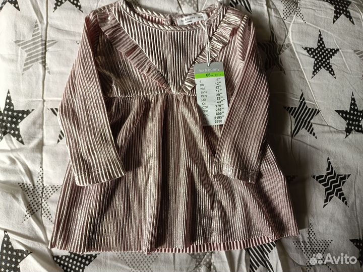 Новое платье на девочку 68