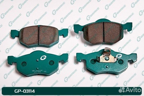 Колодки G-brake GP-03114 GP-03114 G-brake
