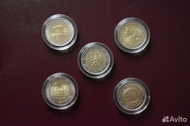 Монеты 2 евро памятные