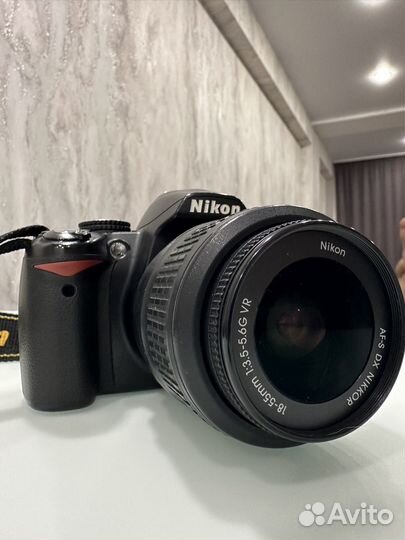 Зеркальный фотоаппарат nikon d3000