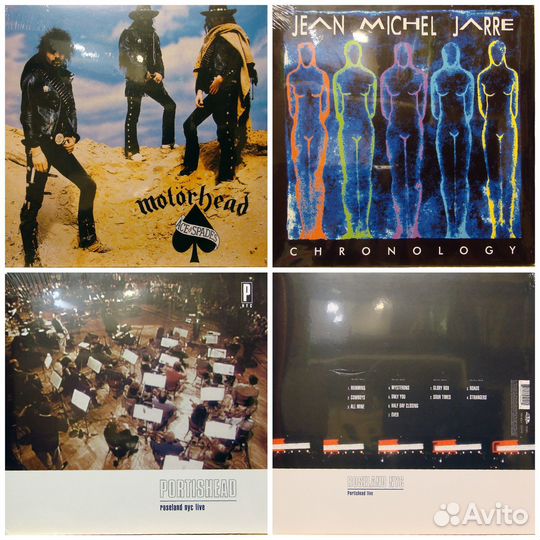 Новые пластинки Motorhead, J.M.Jarre, Portishead