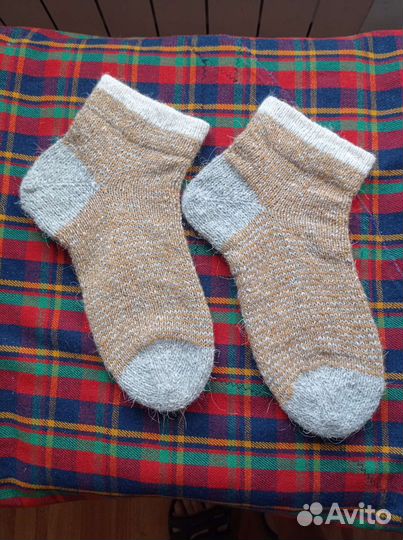 Носки мужские спортивные ручной вязки