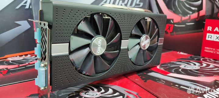Видеокарта RX 580 2304SP 8gb sapphire nitro+