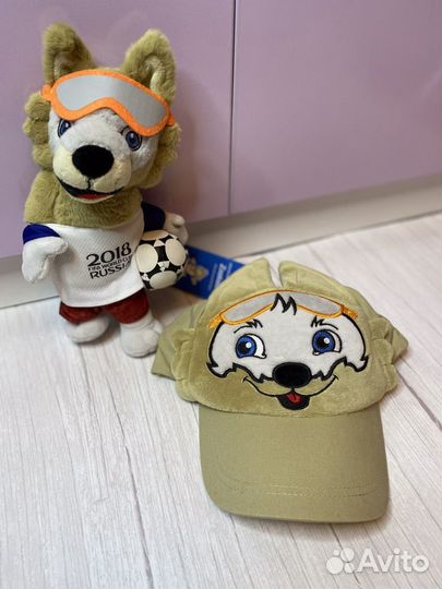 Волк забивака, игрушка fifa 2018