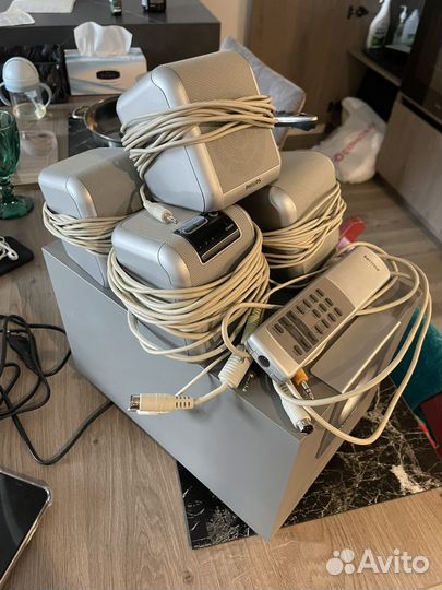 Акустические колонки с сабвуфером 5.1