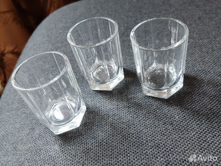 Стопка граненая 50гр новая