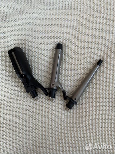 Плойка тройная для волос