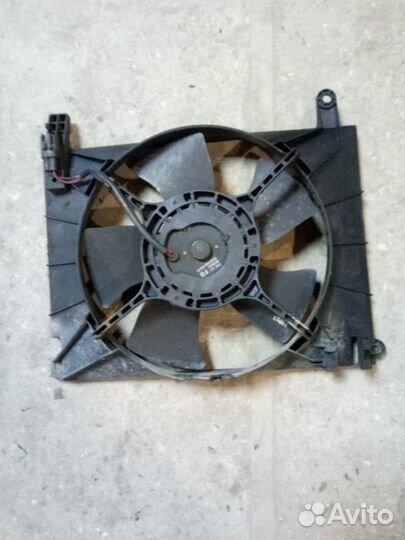 Вентилятор охлаждения Chevrolet Aveo 2007г