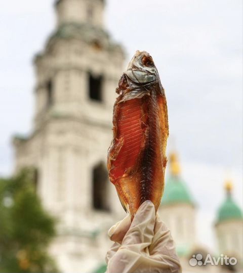 Вобла вяленая с икрой