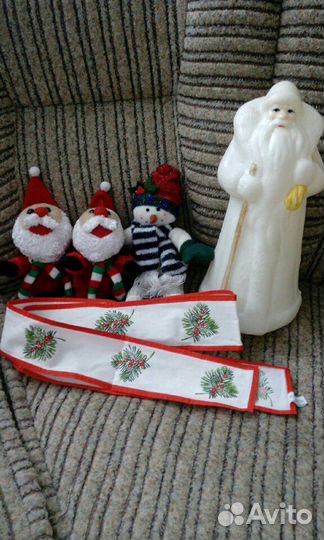 Дед Мороз(ссср) и снеговики