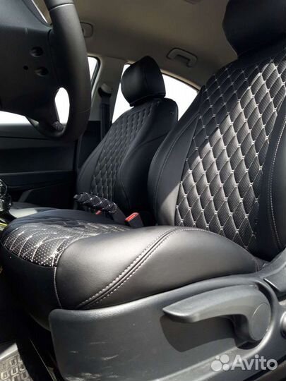 Экокожа чехлы +установка