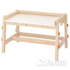 Детский письменный стол флисат регулируемый