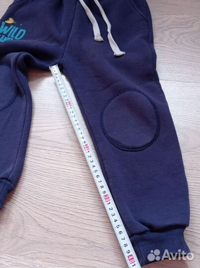 Штаны утеплённые для мальчика 2 штуки рост 116