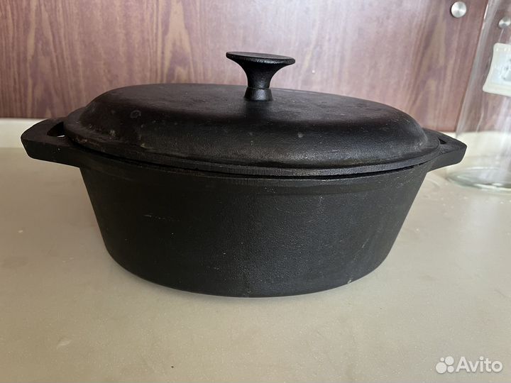 Казан, утятница чугунный