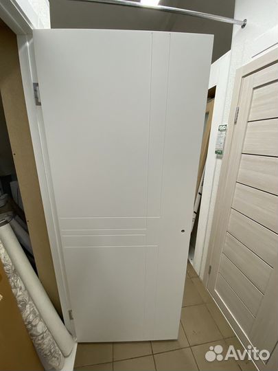 Двери межкомнатные Albero Эмаль 80 см (с витрины)