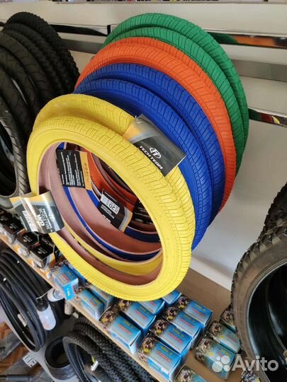 Покрышки и камеры для велосипеда