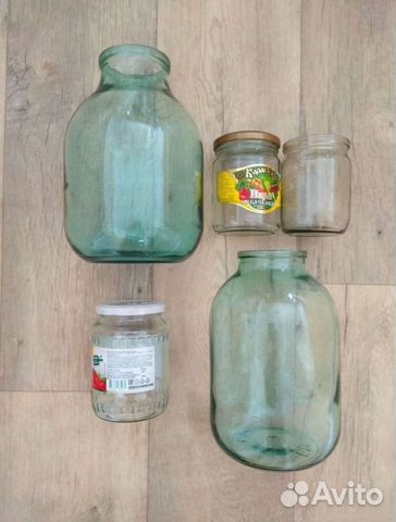 Стеклянная банка 3л, 0,5л, 0,7л