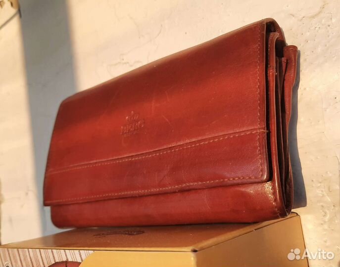 Портмоне из натуральной кожи